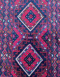 2.6m Afghan Mishwani Hall Runner