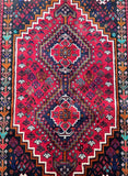 1.55x1.15m Persian Qashqai Shiraz Rug