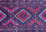 2.6m Afghan Mishwani Hall Runner