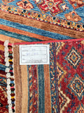 1.3x0.8m Shawl Afghan Super Kazak Rug
