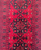 2.9m Tribal Afghan Ersari Hall Runner
