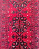 2.9m Tribal Afghan Ersari Hall Runner