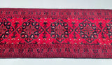 2.9m Tribal Afghan Ersari Hall Runner