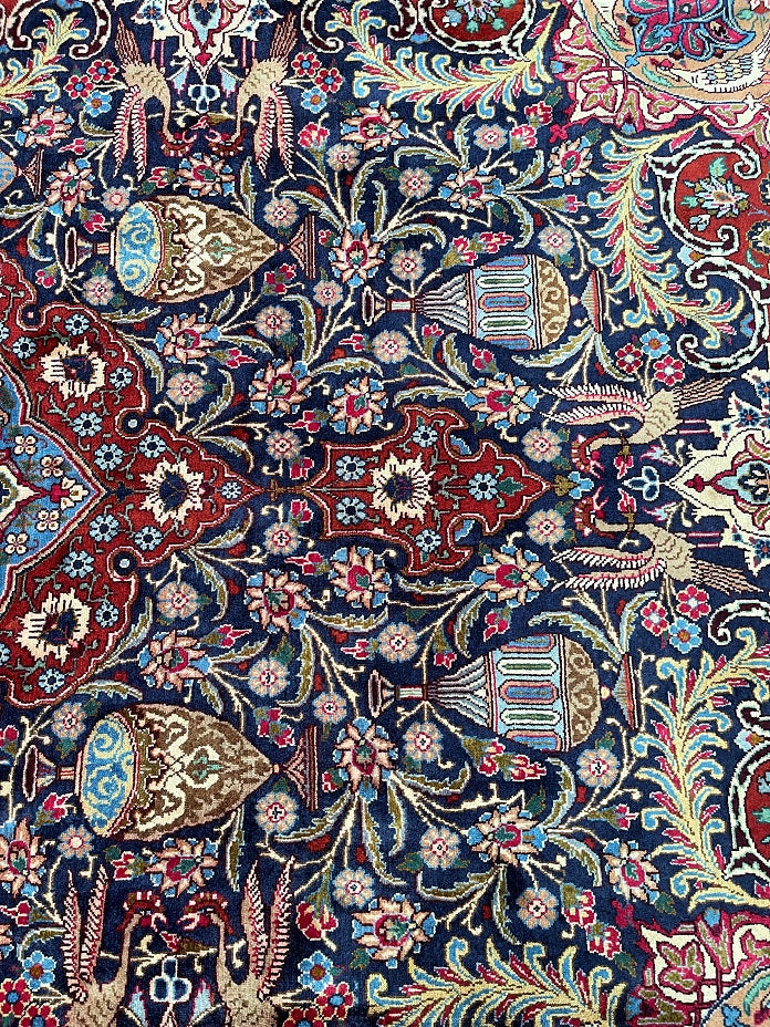 Kashbar Rug Treasure Design Persian Kashmar Rug 4x3m | shoparug