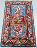 97x63cm Afghan Super Kazak Rug
