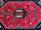 1.5x1.1m Persian Qashqai Shiraz Rug