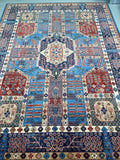 Massive room size wool hand knotted Afghan Chobi rug 3.8x2.8m at Persian rug warehouse wa
