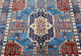 Large Room Size Authentic Handmade Afghan Chobi Serapi rug 3.8x2.8m
