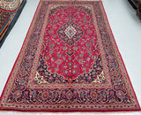 3.3x2m Vintage Persian Kashan Rug