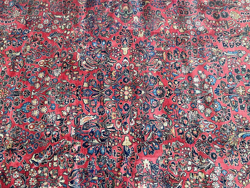 3.5x3m Antique Persian Sultanabad Rug