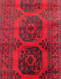 4m Afghan Mazar Hall Runner