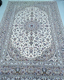 Beige Persian Kashan Rug 3.5x2.5m