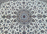 Beige Persian Kashan Rug 3.5x2.5m