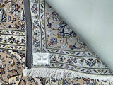 Beige Persian Kashan Rug 3.5x2.5m