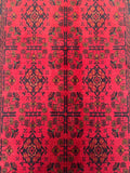 Tribal Afghan Kunduz Rug 1.5x1m