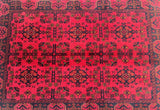 Tribal Afghan Kunduz Rug 1.5x1m
