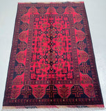 Tribal Afghan Kunduz Rug 1.5x1m For Perth Homes.