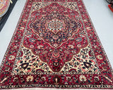Vintage Persian Bakhtiari Rug 3x2.1m