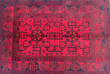 Tribal Afghan Khal  Rug 1.5x1m