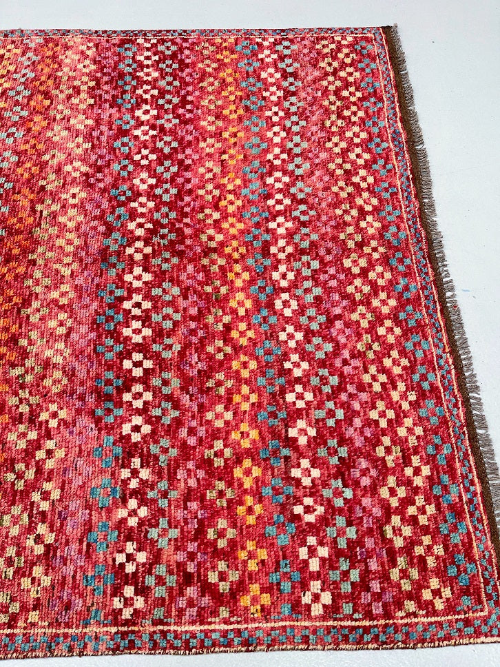2x1.5m Tribal Gabbeh Afghan Rug