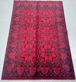 Tribal Afghan Kunduz Rug 1.5x1m