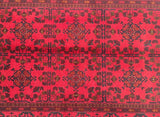 Tribal Afghan Kunduz Rug 1.5x1m
