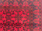 Tribal Afghan Kunduz Rug 1.5x1m