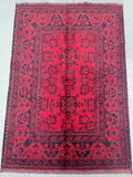 Tribal Afghan Kunduz Rug 1.5x1m