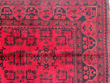 Tribal Afghan Kunduz Rug 1.5x1m