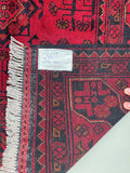 Tribal Afghan Kunduz Rug 1.5x1m