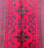Tribal Afghan Kunduz Rug 1.5x1m