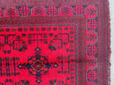Tribal Afghan Kunduz Rug 1.5x1m