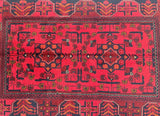 Tribal Afghan Khal  Rug 1.5x1m