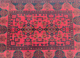 Tribal Afghan Khal  Rug 1.5x1m