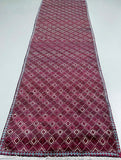 3m Vintage Persian Balouchi Hall Runner