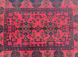 Tribal Afghan Khal  Rug 1.5x1m