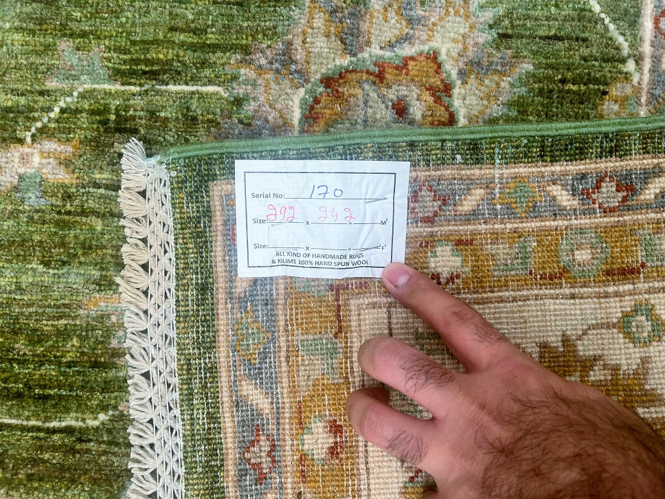 2.9x2.4m Afghan Chobi Rug