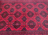 Tribal Afghan Kunduz Rug 3.5x2.5m