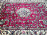 3.5x2.6m Persian Tabriz Rug Signed