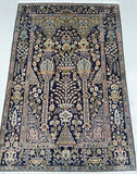 Rare and collectable authentic Handmade Tree Of Life Persian Kashan rug