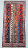 Afghan Super Kazak Rug 100x49cm