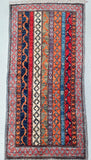 Afghan Super Kazak Rug 100x49cm