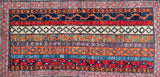 Afghan Super Kazak Rug 100x49cm