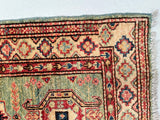 Afghan Royal Kazak Rug 110x62cm