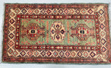 Afghan Royal Kazak Rug 110x62cm