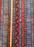 Afghan Super Kazak Rug 99x54cm