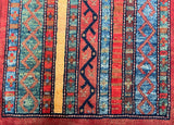 Afghan Super Kazak Rug 99x54cm
