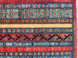 Afghan Super Kazak Rug 99x54cm