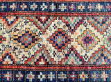 Afghan Royal Kazak Rug 102x51cm