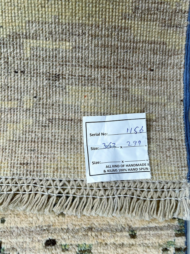 3.6x3m Contemporary Afghan Chobi Rug